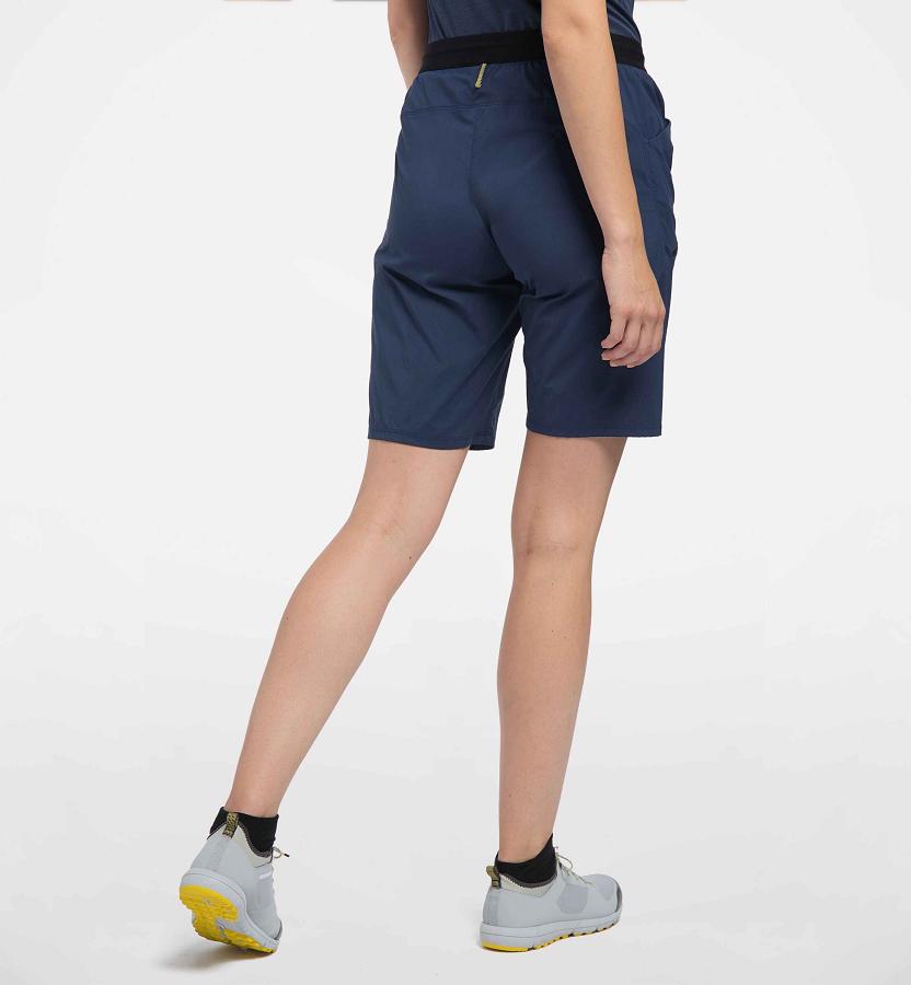Haglöfs Womens L.I.M Fuse Shorts Dark Blue New Zealand 83271IMHA